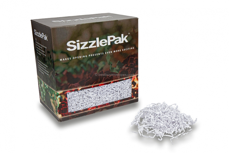 Shredded paper SizzlePak - White (1.25 kg), 80 grams paper