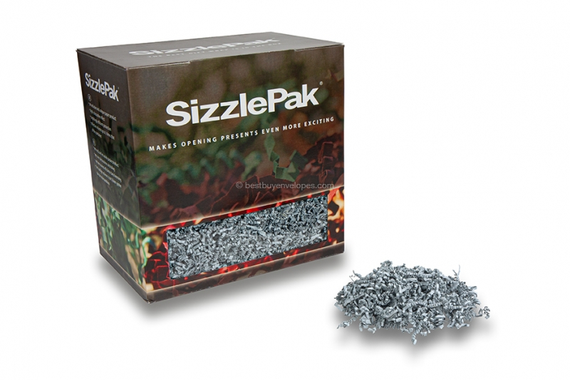 Shredded paper SizzlePak - Grey (1.25 kg), 80 grams paper