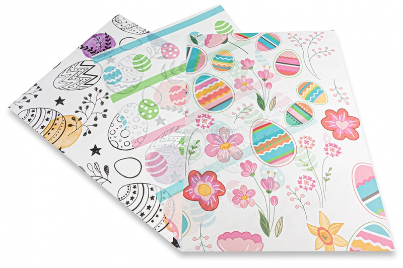 Easter themed tissue paper