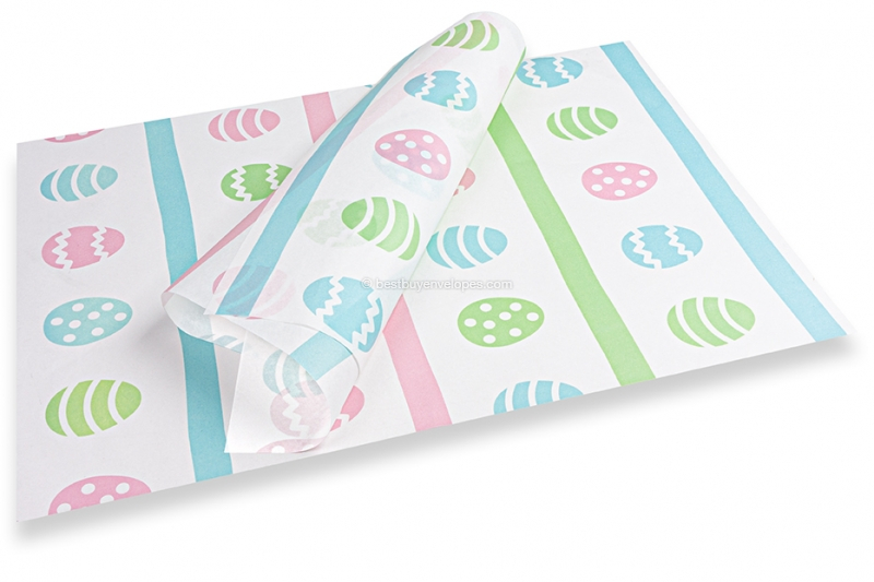 Easter themed tissue paper - pastel colours