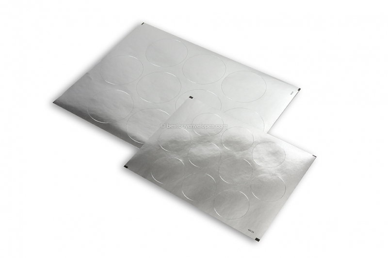 Shiny seals - silver