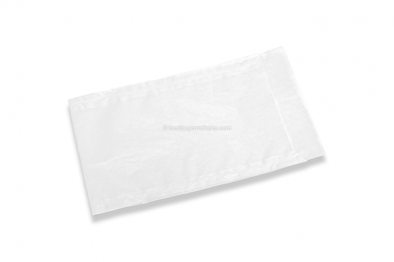 Glassine envelopes white - 115 x 160 mm