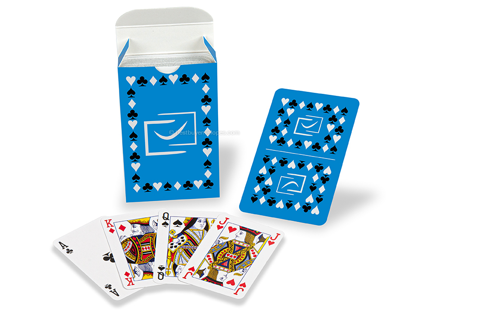 Custom playing cards international - with a bleed print + cardboard box