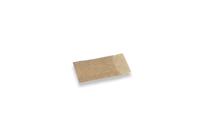 Glassine envelopes brown - 45 x 60 mm