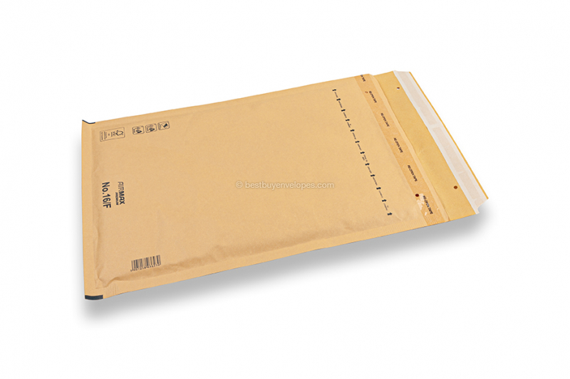 Brown bubble envelopes (80 gsm) - 220 x 340 mm (F16)