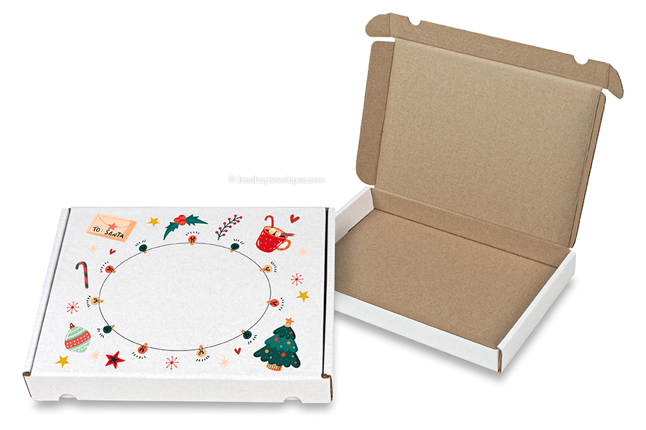 Christmas postal boxes - Christmas decorations - 230 x 160 x 26 mm